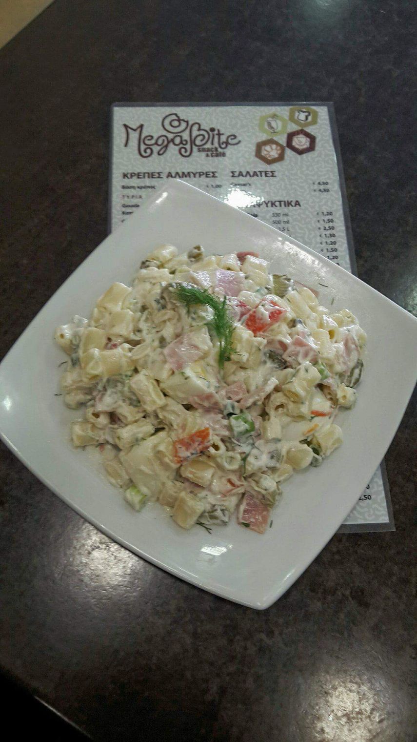 Pasta salad — Megabite Epanomi
